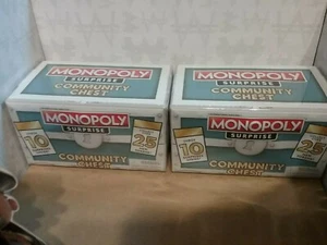 Monopoly Surprise Tokens 10pieces Community Chest NEW FREE SHIP US - Picture 1 of 3