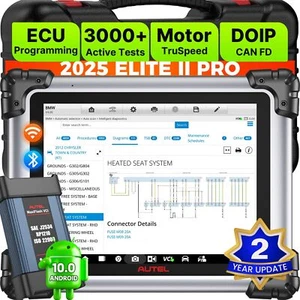 Autel MaxiSys Elite II PRO ULTRA Auto Diagnostic Scanner Programming E~CU Coding - Picture 1 of 17