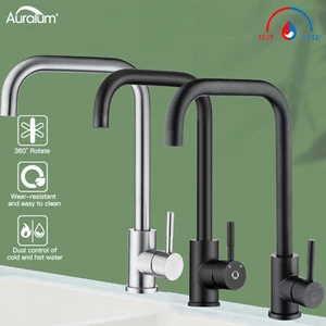 Küchenarmatur Wasserhahn Küche Spültischarmatur Mischbatterie Edelstahl Armatur - Bild 1 von 29