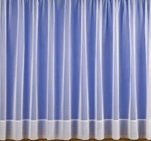 8 m breit x 40 Zoll Fall, Umschlagboden weiß Netz, Reststück, daher Preis, - Bild 1 von 1