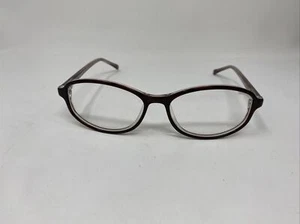ARISTAR CHARMANT AP 16343 535 53/15/135 BURGUNDY CRYSTAL FLEX HINGE EYEGLASS Z57 - Picture 1 of 8