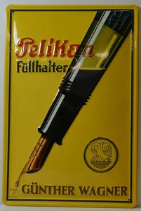 PELIKAN FÜLLHALTER BLECHSCHILD 20 x 30 CM (BS 248) - Bild 1 von 1
