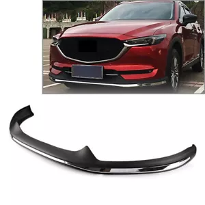 Front Bumper Lip Spoiler Bodykit For Mazda CX-5 CX-8 2017-2021 2018 2019 2020 - Foto 1 di 7