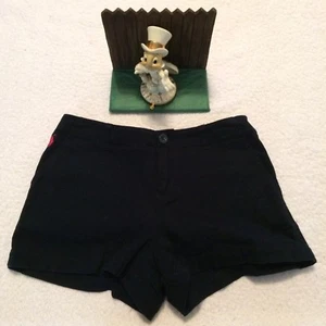 Polo Ralph Lauren Girl Polo Pony Navy Blue Cotton Shorts Sz 12 Youth New Display - Picture 1 of 6