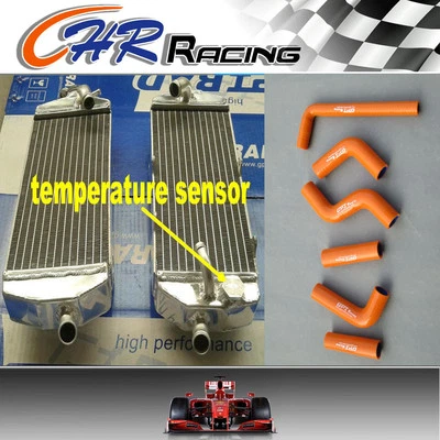 Алюминиевый радиатор и шланг для KTM 400 450 525 SX/MXC/EXC 2003 2004 2005 2006 2007 - Изображение 1 из 4