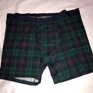 Old Navy Men's Size Medium Boxer Briefs Comfort Waistband Tartan Plaid - Picture 1 of 3