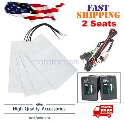 2 сиденья с подогревом сиденья, подогреватель сидений подходит для Toyota 4Runner Avalon Avanza landcruiser - Изображение 1 из 4