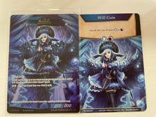 Beatrice Full Art Foil Force Of Will Tcg The Seventh Ruler Rare W/ Will Coin Fow