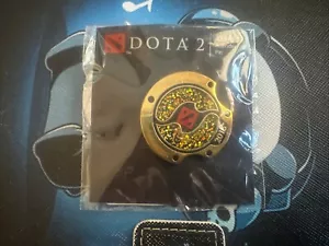 Dota 2 TI5 Attendee Pin 2015 Aegis Shield Style (UNOPENED) Collectible - Picture 1 of 3
