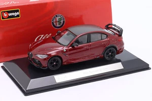Alfa Romeo Giulia GTAm Baujahr 2020 gta rot metallic 1:43 Bburago - Picture 1 of 1