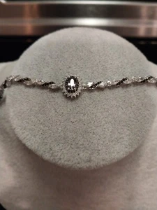 TANZANIAN PLATINUM SPINEL MULTI-GEMSTONE(3.40tcw) BRACELET,PLAT/925SILVER,7.25" - Picture 1 of 22