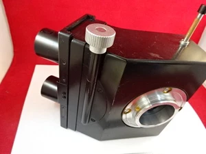 LEITZ WETZLAR GERMANY TRINOCULAR HEAD OPTICS AS PICTURED &Z7-04 - Picture 1 of 12