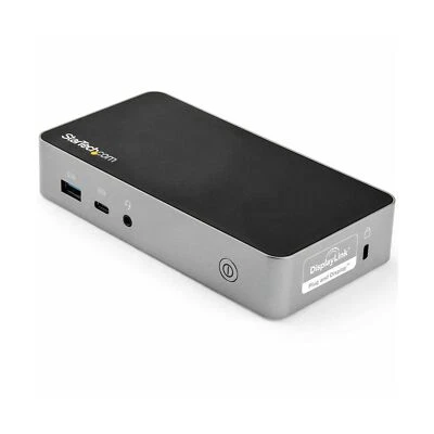 StarTech.com USB-C Dock - Dual Monitor 1080p HDMI Laptop Docking Station - 65... - Image 1 of 4