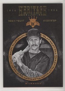 2016 Panini Diamond Kings Heritage Collection Robin Yount #HC1 HOF