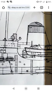 Model Ships Plan's HMS Andromeda 1/72 Scale - Picture 1 of 3