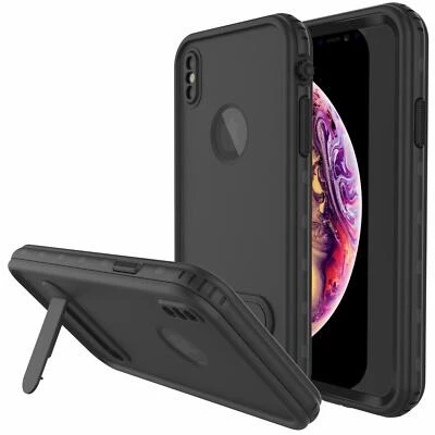 For iPhone Xs Max Waterproof Case Underwater Shockproof Cover Screen Protector - Image 1 of 4