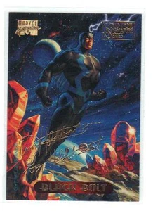 1994 MARVEL MASTERPIECES "Gold Foil Signature Series" #5- BLACK BOLT - Picture 1 of 1