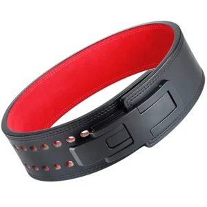 Professional Cow Leather Weightlifting Belt for Squats Deadlifts Protective Fitn - Picture 1 of 11