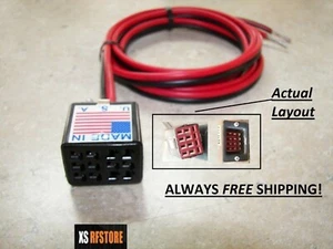 CAVO DI ALIMENTAZIONE *DC* YAESU FT-901/902 SERIE D&DM RADIO VINTAGE * SPEDIZIONE USA GRATUITA! - Foto 1 di 9
