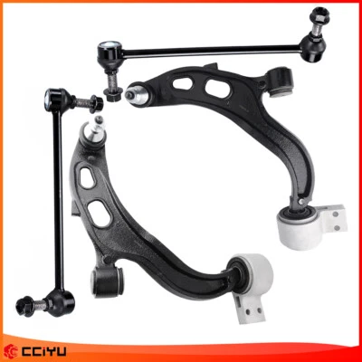 4x For 2013 - 2018 Ford Flex Taurus Lincoln MKT Front Lower Control Arm Sway Bar Foto 1 de 4