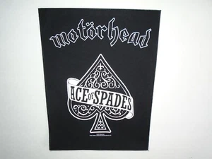 MOTORHEAD ACE OF SPADES PRINTED BACK PATCH - Picture 1 of 1