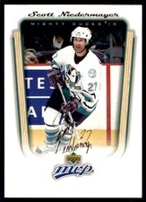 2005-06 Upper Deck MVP Scott Niedermayer Anaheim Mighty Ducks #3