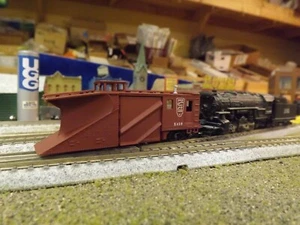 N-Scale Custom  BANGOR & AROOSTOCK (BAR)  RUSSELL PLOW # X459 - Picture 1 of 3