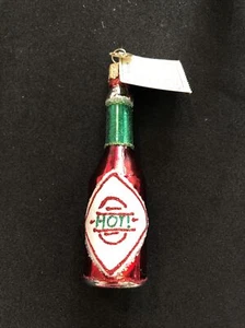 Alte Welt Weihnachtsschmuck Hot Sauce Tabasco - Bild 1 von 4