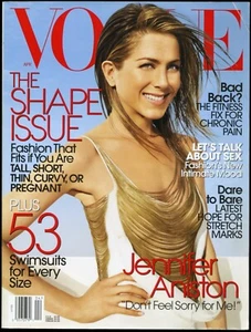 APRIL 2006 VOGUE MAGAZINE, JENNIFER ANISTON, THE SHAPE ISSUE, 53 SWIMSUITS - Picture 1 of 2
