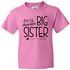 Inktastic I'm The Awesome Big Sister Youth T-Shirt Children Sis Girl Family Bold