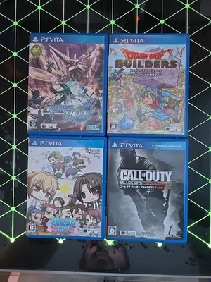 Call Of Duty Dragonquest  Phantasy Lot set PS Vita Japanese Bundle 4 Games - Image 1 of 3