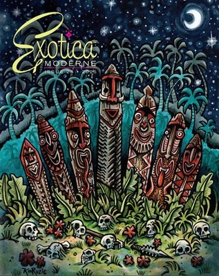 EXOTICA MODERNE ISSUE 28 SOLD OUT MAGAZINE HOUSE OF TABU PEACOCK CHAIR MAI TAI ! - Image 1 of 4