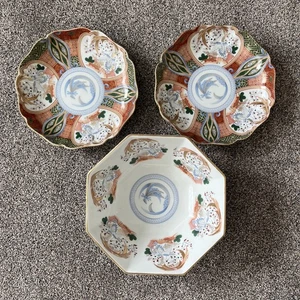 VINTAGE ORIENTAL PALACE COLLECTION LARGE BOWL PLUS 2 LARGE DISHES - Picture 1 of 8