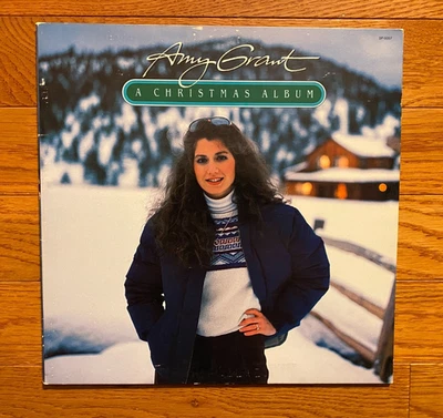 Amy Grant - A Christmas Album LP A&M Records 1983 Pressing w/ Inner - Image 1 of 4