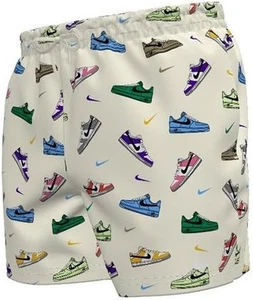 Nike Múltiples Print 7” & 5” Voleibol Short Blanco - Imagen 1 de 3
