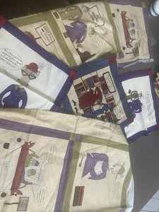 Lot Of 21 New Hats Old Friends Quilt Panels by Sandy Gervais for Moda - Picture 1 of 19