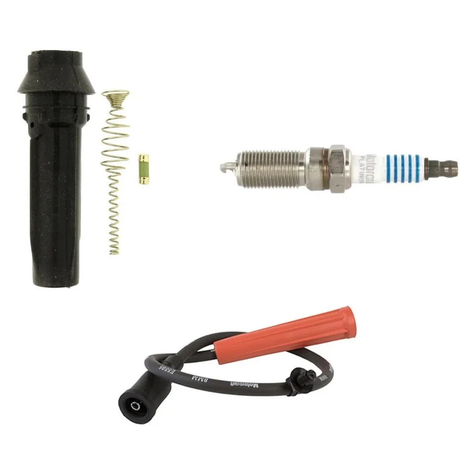 For Ford F-150 2012-2014 Motorcraft 3-Pc Single Lead Spark Plug Wire Kit Foto 1 de 1
