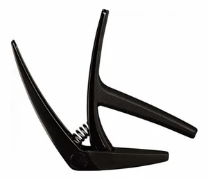 G7th Nashville Spring-Operated Electric / Acoustic Guitar Capo Black  - Picture 1 of 1