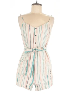 Splendid Women Ivory Romper M - Image 1 of 2