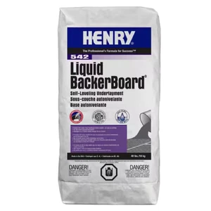 Henry 542 Liquid Backerboard Self-Leveling Underlayment Portland Cement 40 lb. - Picture 1 of 3