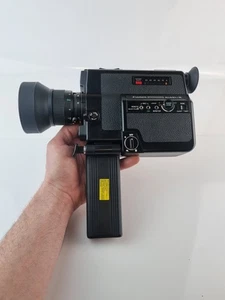 Vintage *NEAR MINT* Canon 514 XL-S  Movie Camera Super 8, Bag and Microphone - Picture 1 of 9