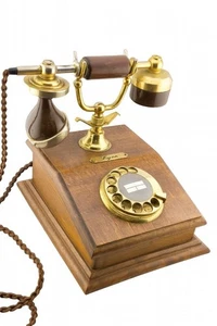 Telefon Vintage LYON Nostalgisch Wählscheibe Retro Alt historisch - Bild 1 von 2