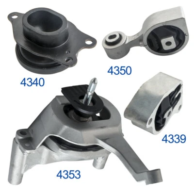 4Pcs Engine Motor & Auto Transmission Mount Set for Nissan Altima 2.5L 2007-2016 - Image 1 of 4