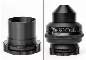 Juego de inserciones oblicuas polarizadoras de campo oscuro condensador microscopio Nikon - Imagen 1 de 12