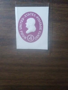 U.S. SCOTT #U536 4c FRANKLIN CUT SQUARE UNBENUTZT - Bild 1 von 1