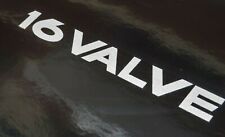 x3 16 Valve Sticker/Decal/Badge for Honda Civic EF