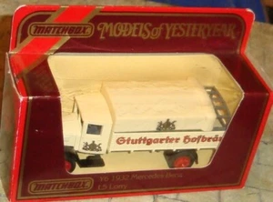 1932 MERCEDES-BENZ L5 LKW - GTUTTGARTER HOFBREAU - MATCHBOX MOY Y6 - 1:69 - Bild 1 von 4