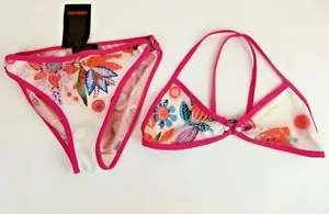 Catimini Designed in France Girl's Colorburst 2-piece Swimsuit Size 12 - Picture 1 of 12