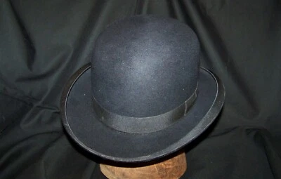 Vintage Knapp-Felt Derby (black 6 7/8) - Image 1 of 4