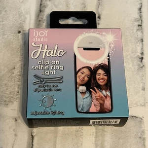 ijoy Studio Halo Phone Ring Light USB Rechargeable Clip-On Selfie Ring Light - Picture 1 of 2